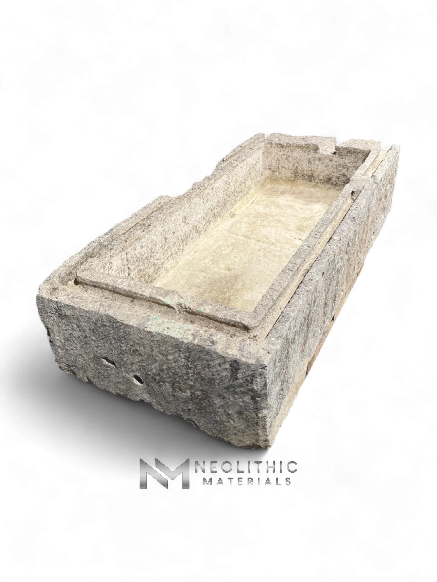 Antique French Limestone Trough - Image 3